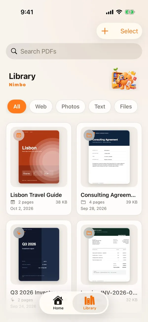 Your documents. One place.