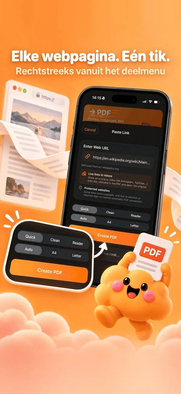Zo sla je een webpagina op als pdf op je iPhone (netjes, zonder advertenties)